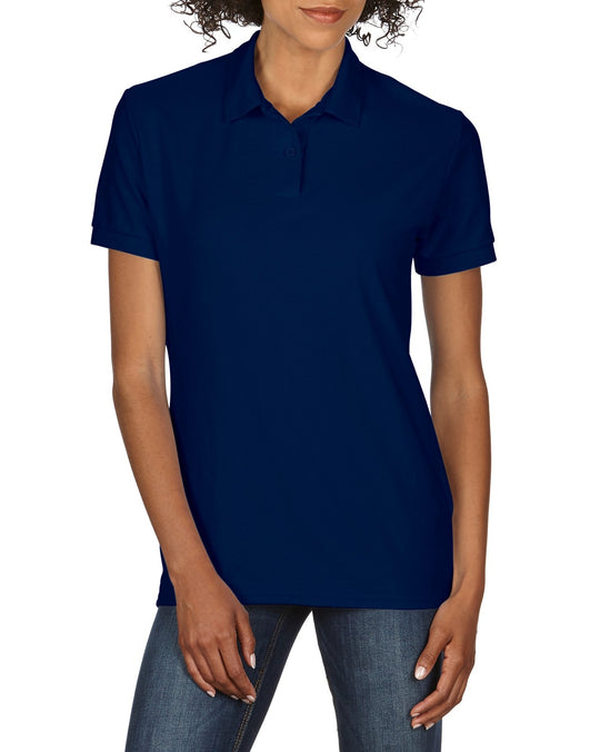 Gildan Ladies DryBlend Double Piqué Sport Shirt, XL, Black