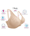 Playtex Womens 18 Hour Super Soft Wirefree Bra