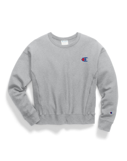 Champion Life Womens Reverse Weave Crew