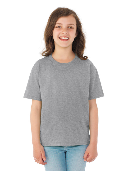 Fruit Of The Loom Youth HD Cotton Short Sleeve Crew T-Shirt