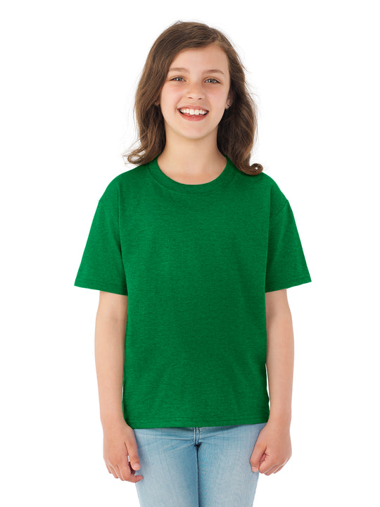 Fruit Of The Loom Youth HD Cotton Short Sleeve Crew T-Shirt