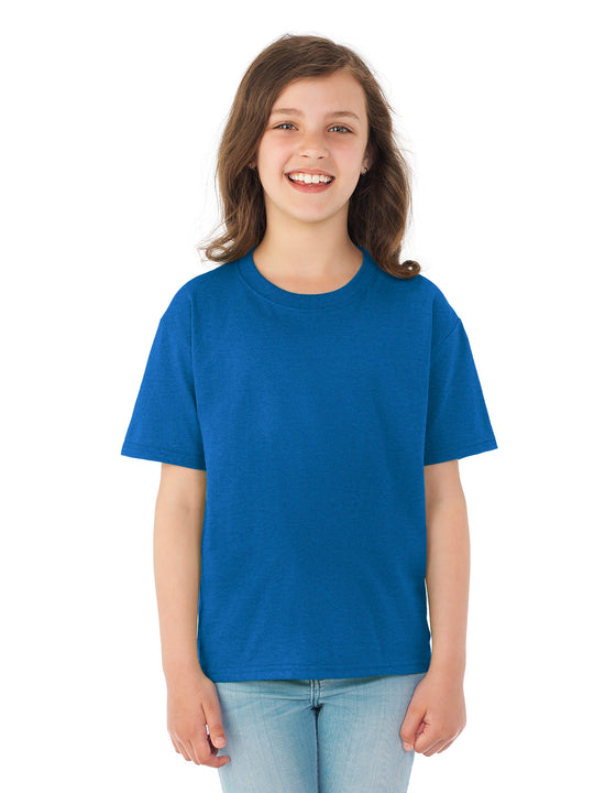 Fruit Of The Loom Youth HD Cotton Short Sleeve Crew T-Shirt