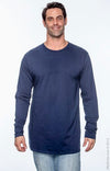 Hanes TAGLESS Nano-T Men's Long-Sleeve Tee