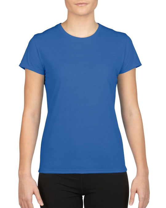 Gildan Ladies Performance T-Shirt, XS, Royal