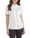 Dickies Womens Stretch Button-Up Shirt