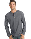 Hanes Men`s Beefy-T Long-Sleeve Henley