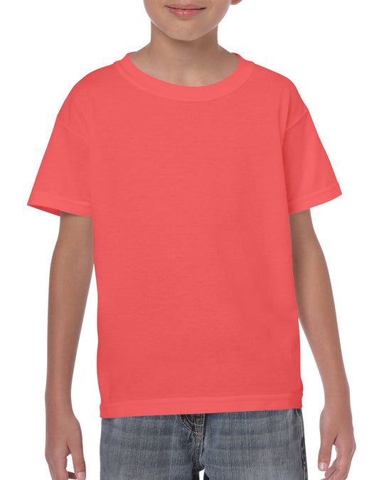 Gildan Youth Heavy Cotton T-Shirt, XS, Tennessee Orange