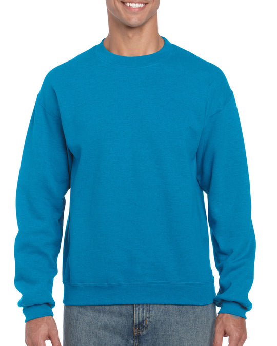 Gildan Mens Heavy Blend Crewneck Sweatshirt, XL, Royal