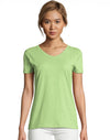 Hanes Womens X-Temp V-Neck T-Shirt