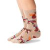 Hot Sox Kids Winter Foxes Crew Socks