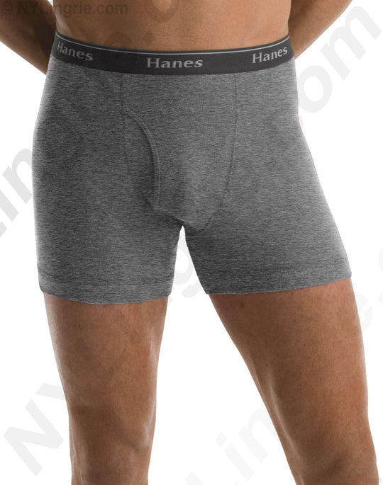 Hanes Men's Classics Boxer Briefs With Comfort Flex Waistband 5-Pack