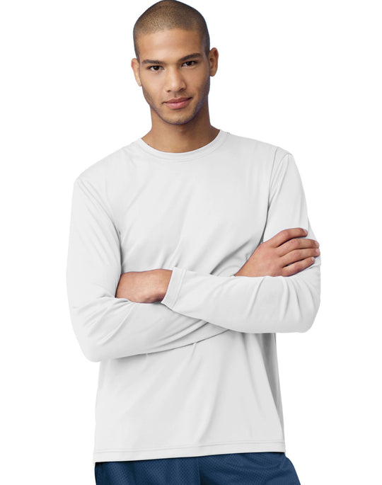 Hanes Men’s Cool Dri Long Sleeve Performance T-Shirt