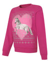 Hanes Girls` EcoSmart Graphic Crewneck Sweatshirt