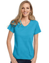 Hanes Womens ComfortSoft Short Sleeve V-neck Tee 2-Pack
