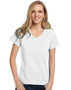Hanes Womens ComfortSoft Short Sleeve V-neck Tee 2-Pack