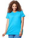 Just My Size Womens Cotton Jersey Short-Sleeve Crewneck Tee