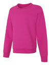 Hanes Girls` EcoSmart Graphic Crewneck Sweatshirt