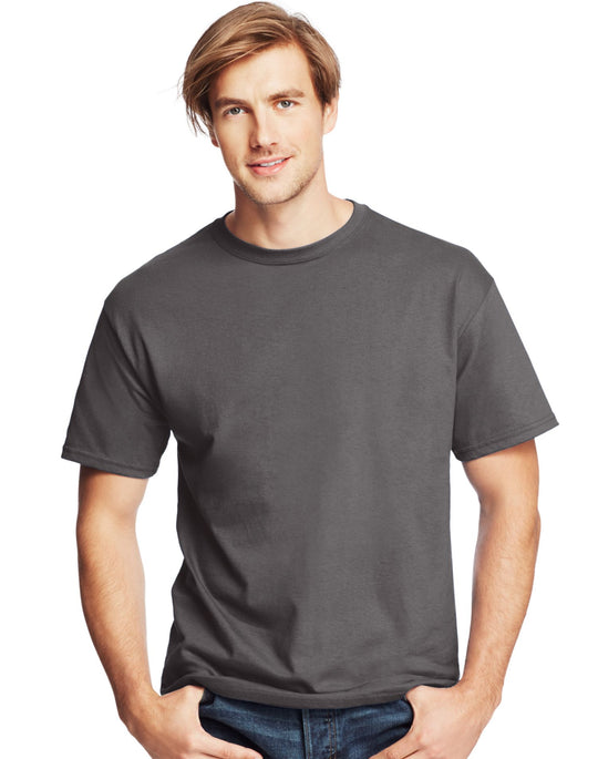 Hanes Mens ComfortSoft 4-Pack Crewneck T-Shirts