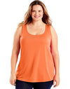 Just My Size Womens Cool DRI Scoop-Neck Tank Top