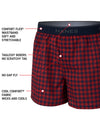 Hanes Ultimate® Boys' Woven Boxer Brief With ComfortSoft® Waistband 4-Pack