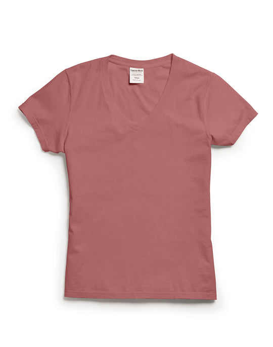 Hanes Women's ComfortWash® V-Neck Tee