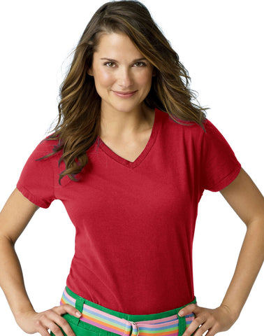 Hanes 4.5 oz Women's NANO-T V-Neck T-Shirt