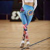 Digital Print High Waist Cartoon Workout Leggings