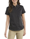 Dickies Womens Stretch Button-Up Shirt