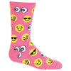 Hot Sox Kids Emoji Crew Socks