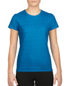 Gildan Ladies Performance T-Shirt, XS, Royal