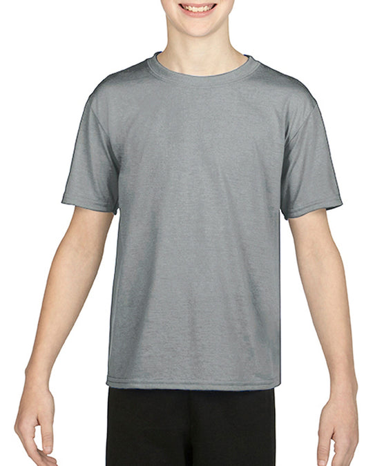 Gildan Youth Performance Core T-Shirt, XS, Sport Scarlet Red